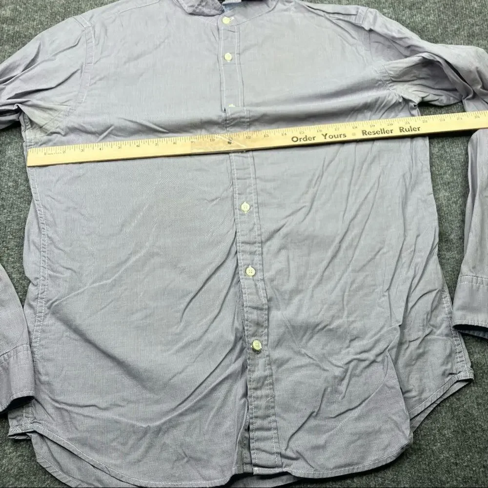 Banana Republic Men's custom 078 wash shirt‎ slim fit L long sleeve Button Down